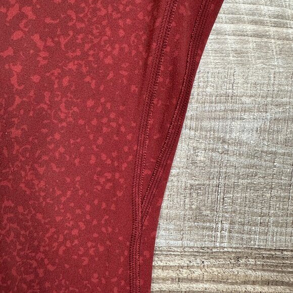 Lululemon Align Pant 28" *Engineer Print City Camo Chianti Multi Align Pant Sz 4 - Picture 6 of 9